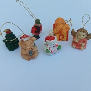 Vintage Mini Christmas Ornaments